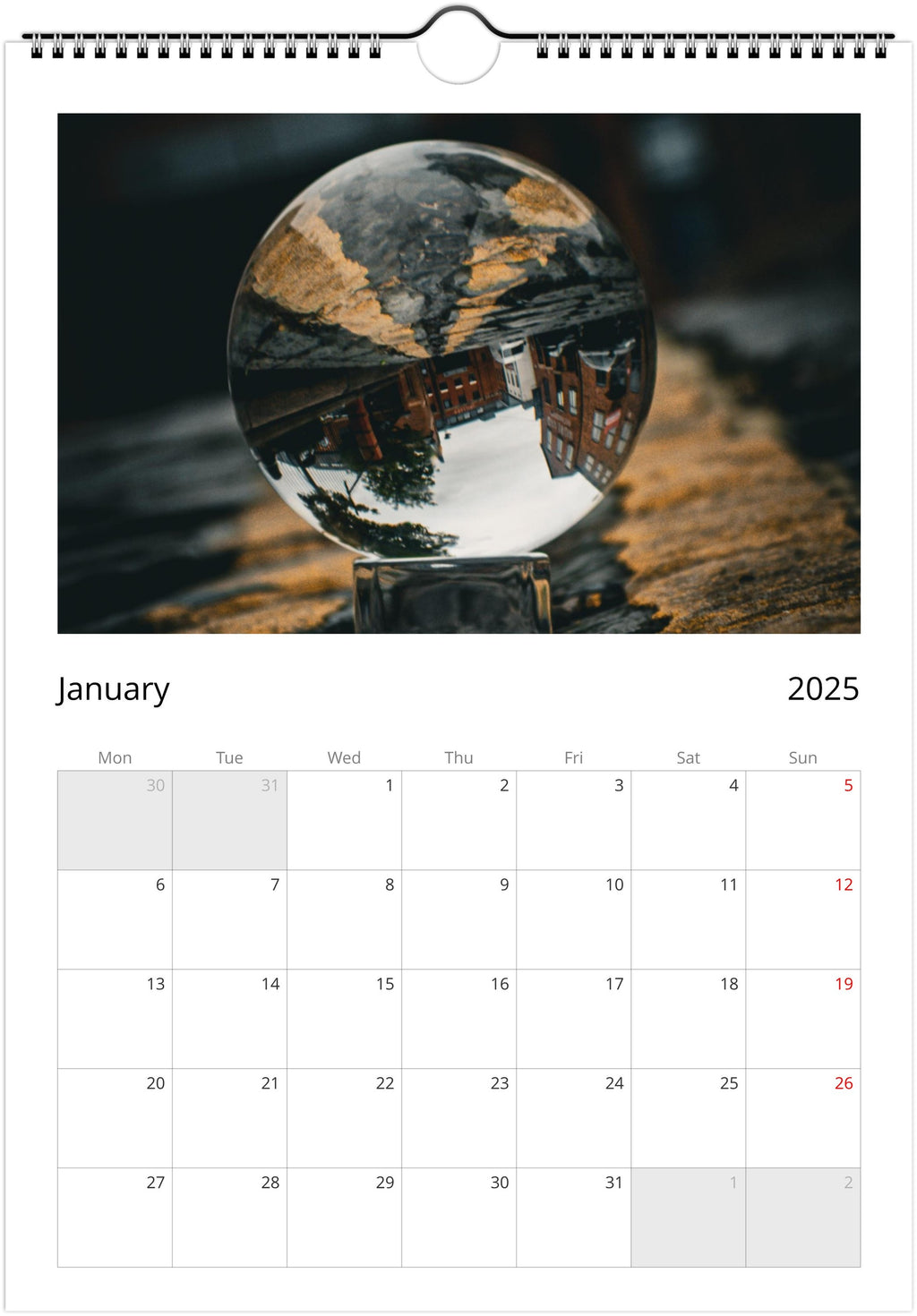 Reflection Calendar